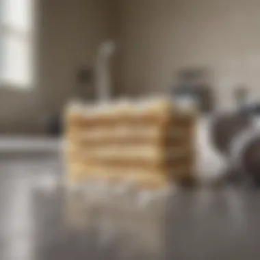 Crafting White Chocolate Oreo Bars in the Kitchen An inspiring kitchen scene with tools and utensils ready for crafting white chocolate Oreo bars.
