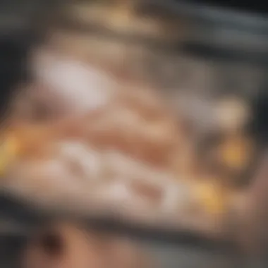 Perfectly Cooked Bacon Strips Crispy bacon strips cooked using a microwave bacon cooker, highlighting perfect texture