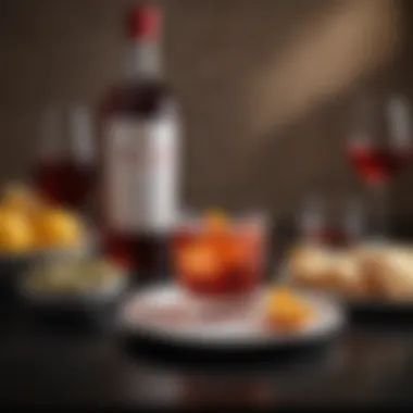 Perfect Pairings for Negroni Pairing suggestions for Negroni on a stylish table setting