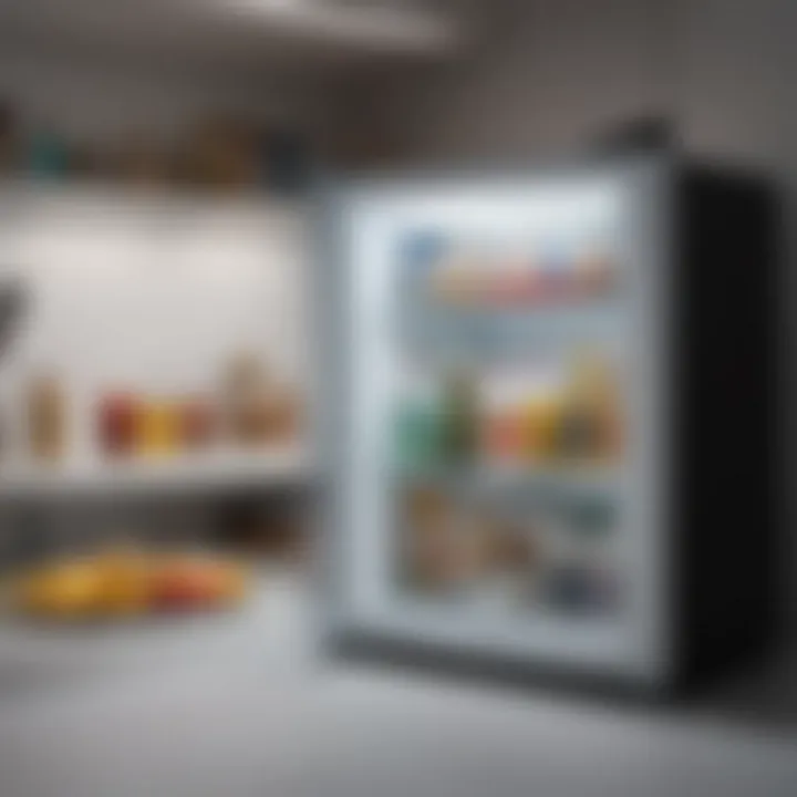 Compact 22 inch fridge ideal for office use