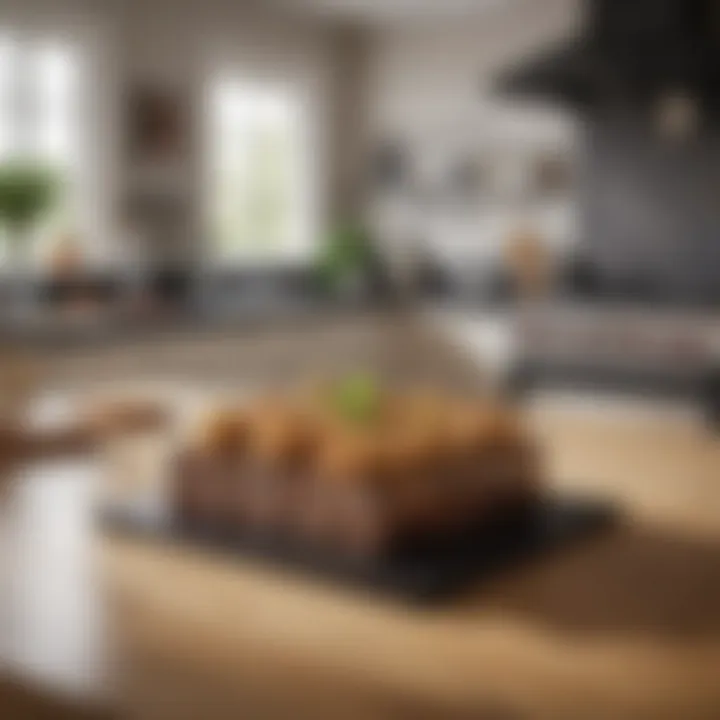 A beautifully designed kitchen featuring the Shun Block as a centerpiece.