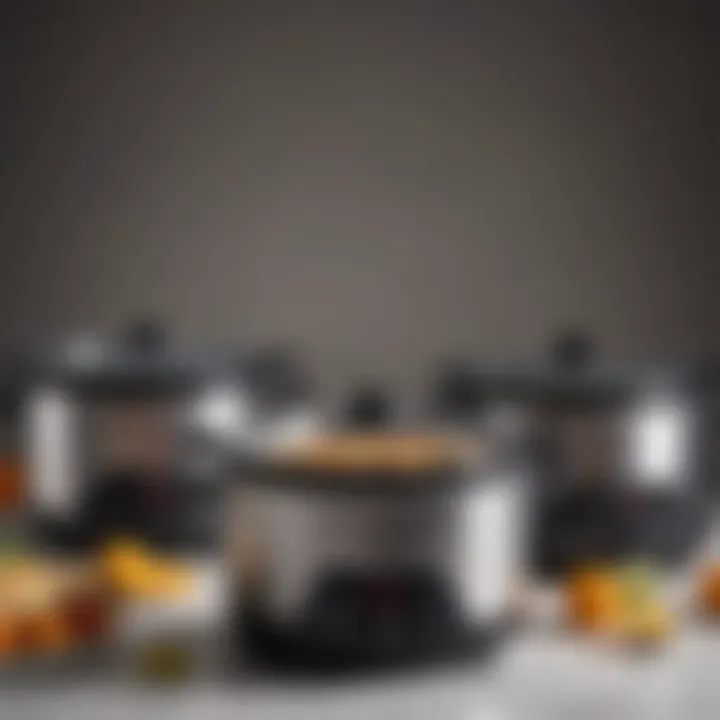 An infographic comparing the top multi cookers on the market