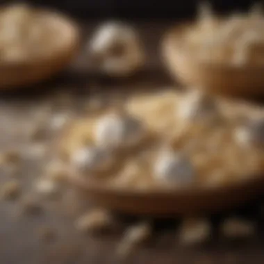 Proper Storage Techniques for Dried Minced Garlic A visually appealing storage method for dried minced garlic, emphasizing freshness.