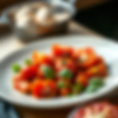 Delicious Tomato-Centric Dish Healthy tomato-based meal