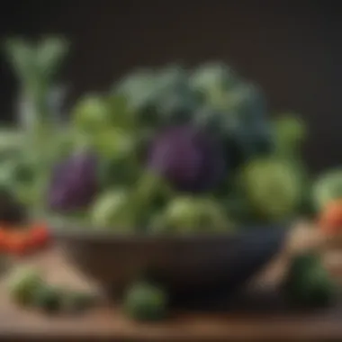 Bountiful harvest of cruciferous vegetables
