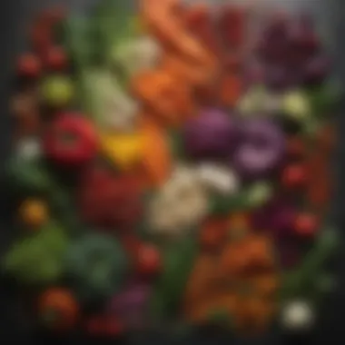 Colorful Vegetable Medley A vibrant assortment of fresh vegetables