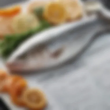 Health Benefits of Whiting Fish Nutritional chart showcasing health benefits of whiting fish