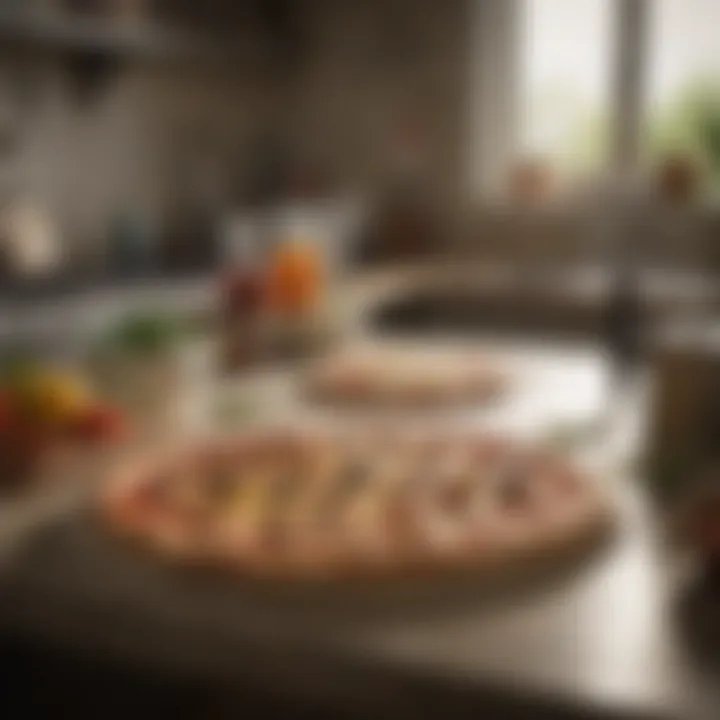 A kitchen setting showcasing alternative leavening agents