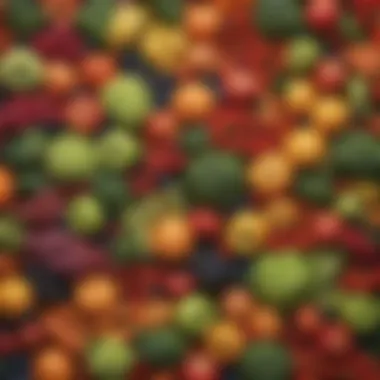 Fruits and Vegetables That Support Metabolic Health Colorful assortment of fruits and vegetables beneficial for metabolism