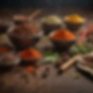 Spices That Boost Metabolism Vibrant array of spices known to enhance metabolism