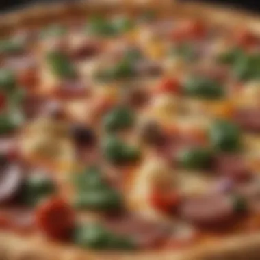 Ingredients that Define Quality at Gotham Pizza A close-up of fresh ingredients used in Gotham Pizza's dishes