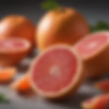 Nutritional Benefits of Grapefruit Juice Nutritional benefits of grapefruit juice displayed visually