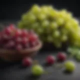 Nutritional profile of grapes