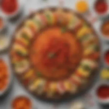 Culinary Applications of Sweet Relish A beautifully arranged platter of dishes enhanced by Harry and David sweet relish
