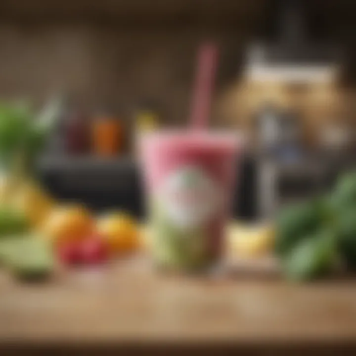 Eco-friendly packaging of smoothies
