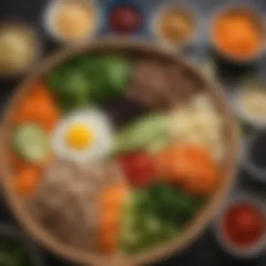 Fresh Ingredients for Bibimbap Close-up of the fresh ingredients used in HelloFresh Bibimbap, emphasizing quality and sourcing