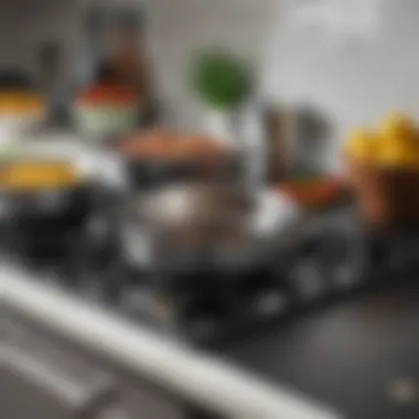Versatile HexClad Cookware Suitable for All Stovetops HexClad cookware demonstrating versatility on various stovetops