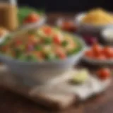 Delicious high-protein quinoa salad with vegetables