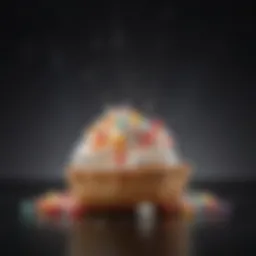 Visual representation of sugar cravings