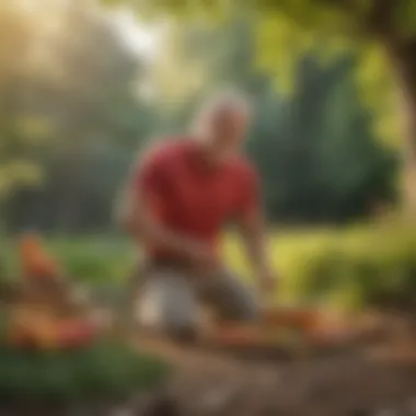 Embracing Outdoor Activities for Cholesterol Health A serene outdoor setting for physical activity and wellness