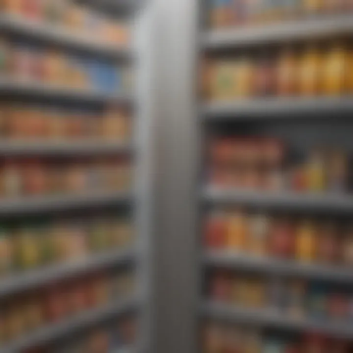 Innovative fridge labels for easy identification of contents