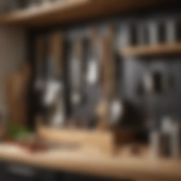 Creative storage solutions for kitchen utensils