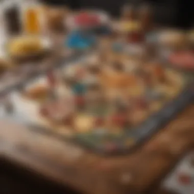 Culinary-Themed Board Games Creative culinary-themed board games on display