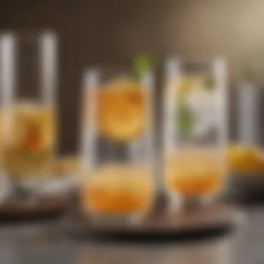 Refreshing Sparkling Drinks for Every Occasion Freshly carbonated beverages in stylish glassware