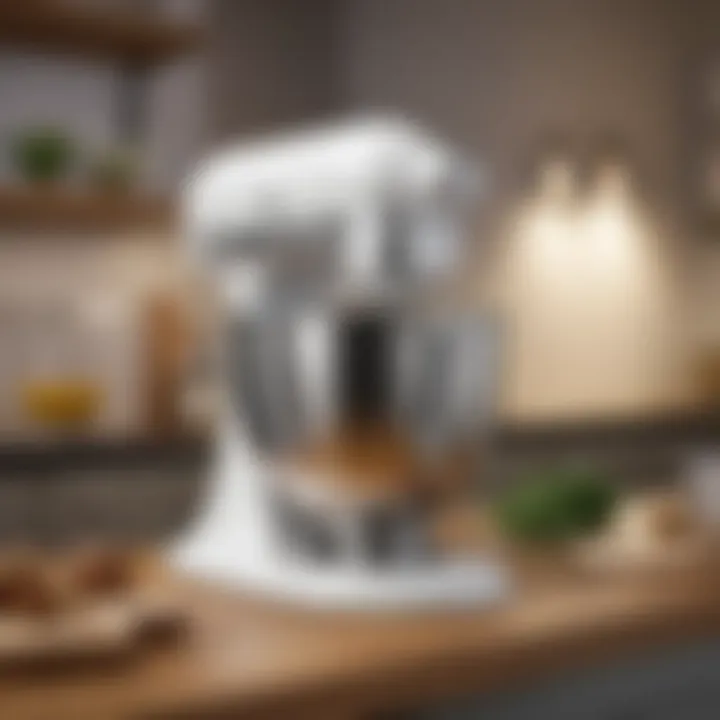 User-friendly interface of the KitchenAid Artisan Mixer