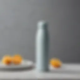 Elegant design of the Larq Movement Water Bottle showcasing its sleek structure