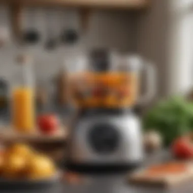 User-friendly interface of Magicos food processor