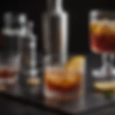 Essential Barware for Cocktail Crafting Vintage barware used for crafting cocktails