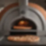An elegantly arranged pizza oven showcasing its advanced features