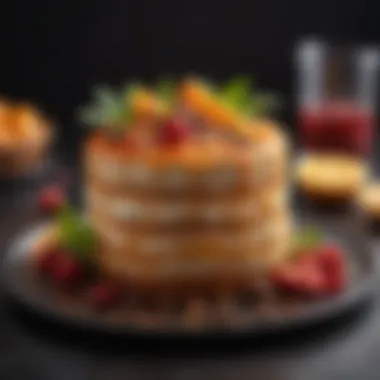 Artistry in Dessert A beautifully styled dessert showcasing intricate details and flavors