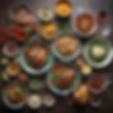 Simple Weekly Keto Meal Plan A beautifully laid out weekly meal plan featuring easy keto meals.