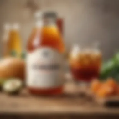 Health Benefits of Kombucha Infographic showcasing health benefits of kombucha