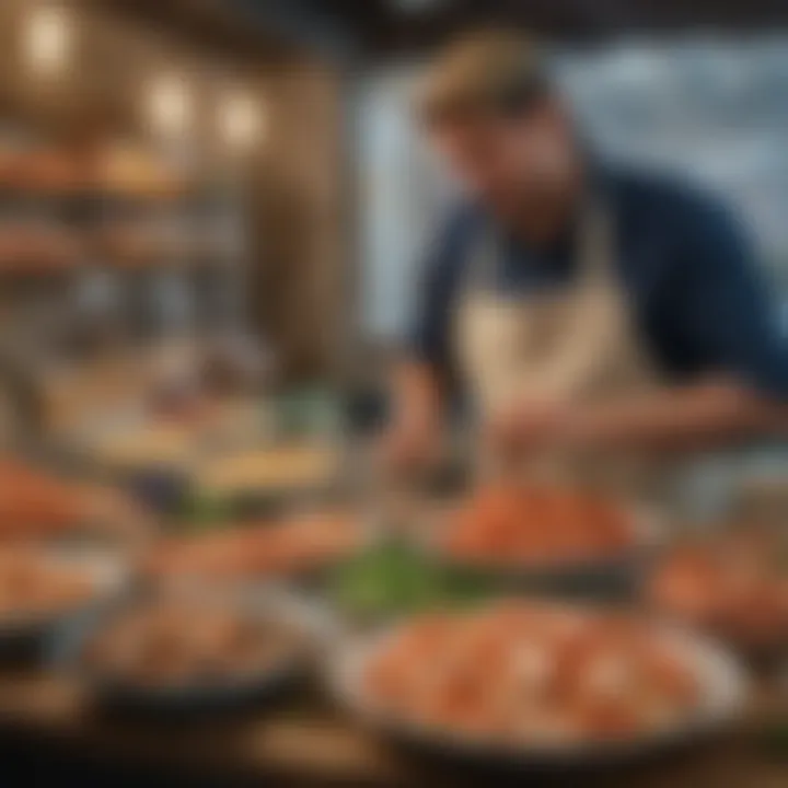 A visual guide on selecting reputable seafood vendors online