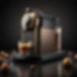 Nespresso machine showcasing sleek design and functionality