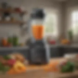 Ninja blender showcasing powerful blending capabilities