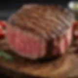 Selection of premium steak cuts