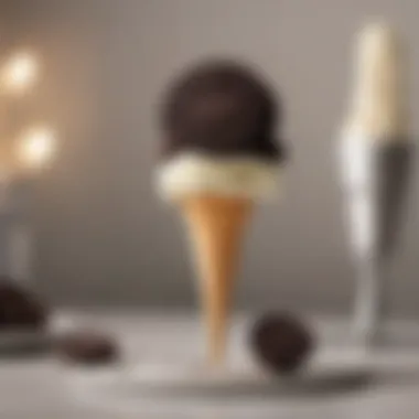 An elegant dessert table featuring Oreo Ice Cream Pops alongside complementary treats