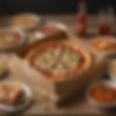 Components of the Pizza Hut Dinner Box