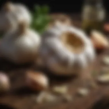Identifying Spoilage: Garlic Care Guide An infographic detailing signs of garlic spoilage
