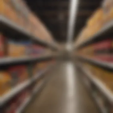 Interior aisles filled with various culinary products and supplies