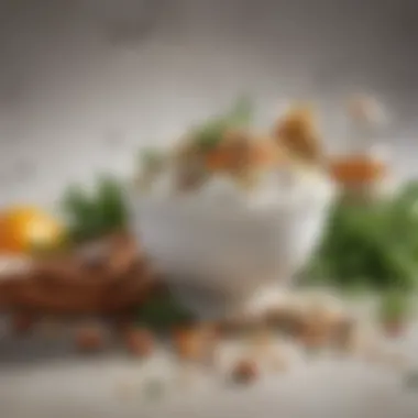 Herbs and Spices for Flavorful Dressings Various herbs and spices used to flavor Greek yogurt dressings