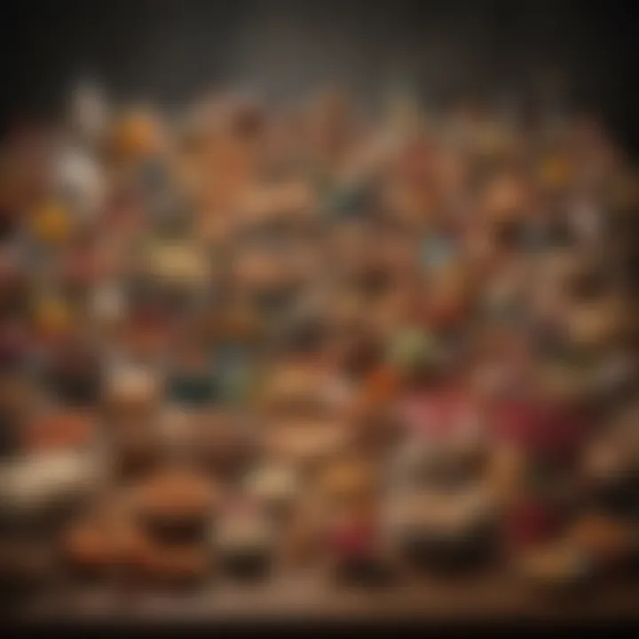 An array of unique gifts displayed, highlighting creativity and diversity in choices.