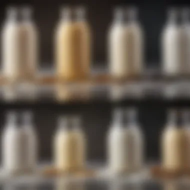 Comparative Sugar Content in Different Types of Milk Visual representation of sugar content in various milk types