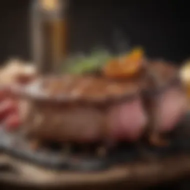 Ostrich Steak Grilled to Perfection Delicious ostrich steak grilled to perfection