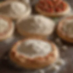 Selection of high-quality flour varieties for pizza dough
