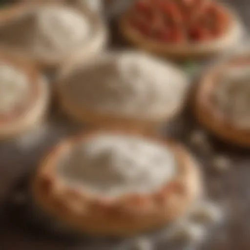 Selection of high-quality flour varieties for pizza dough